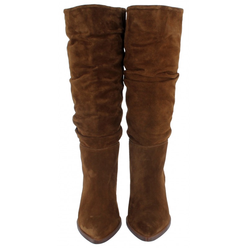 Tan slouch boots uk online